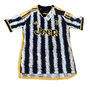 Youth Boys Adidas Jeep Juventus Soccer Jersey Medium 11/12